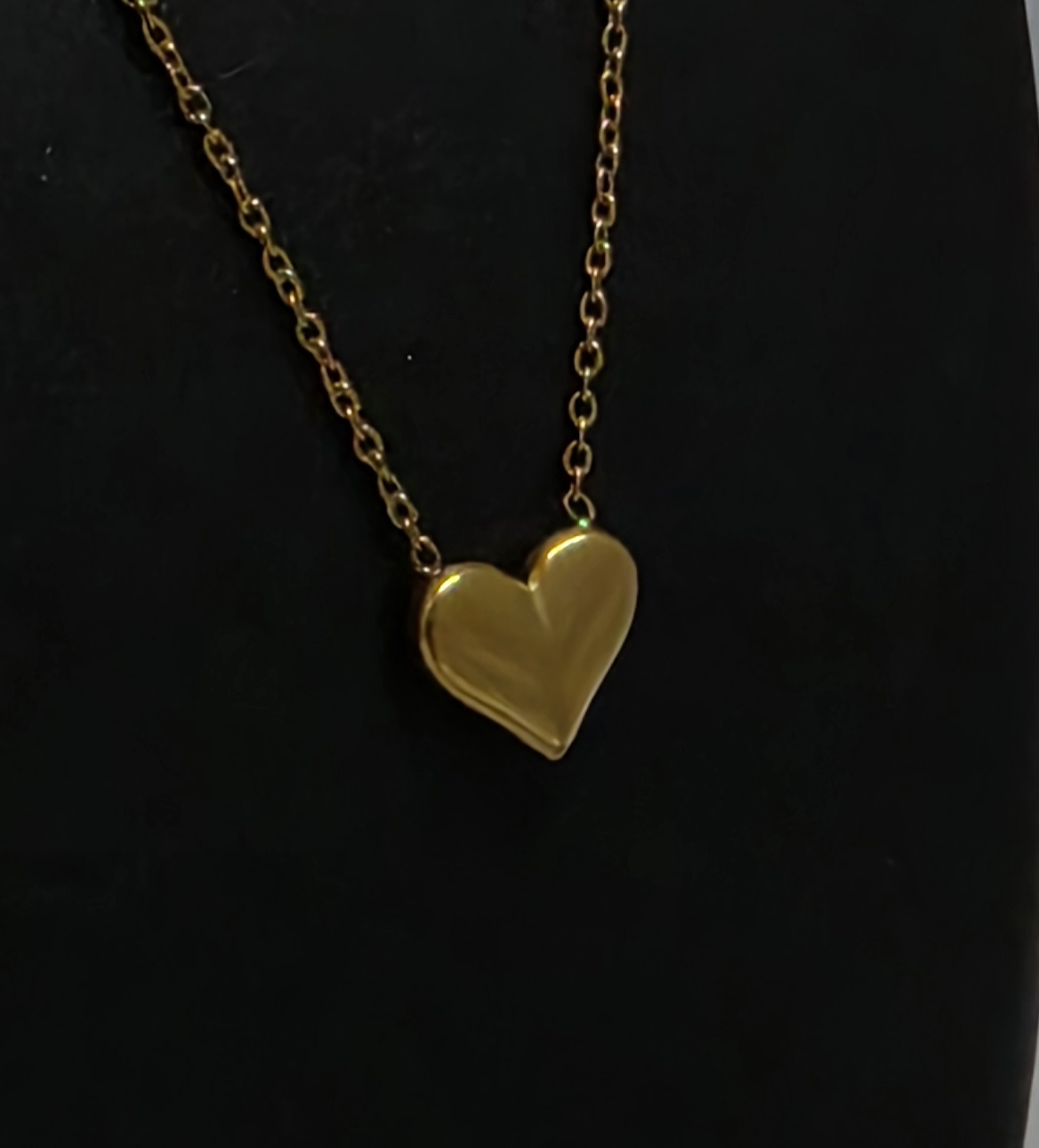 Liquid Heart Necklace — view 3